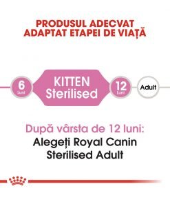 hrana uscata pisici sterilizate royal canin kitten sterilised