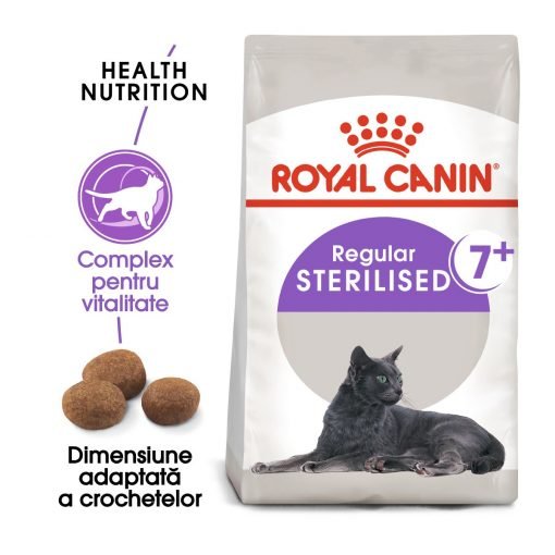 hrana uscata pisici Royal Canin Sterilised 7+