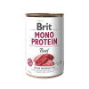 conserva Brit Mono protein beef cu carne de vita singura sursa de proteine vita