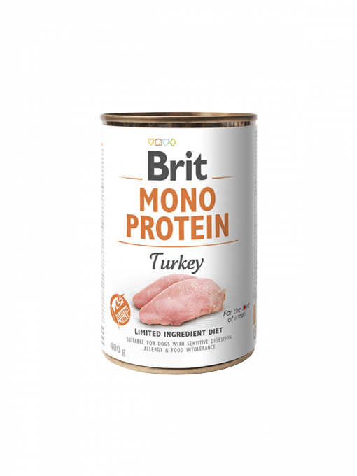 conserva caini brit mono protein curcan
