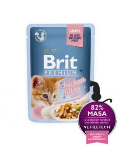Brit Premium Cat Delicate Chicken in Gravy for Kitten