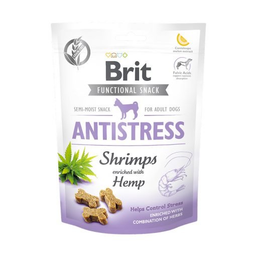 Recompense caini Brit Care Dog Snack Antistress Shrimps