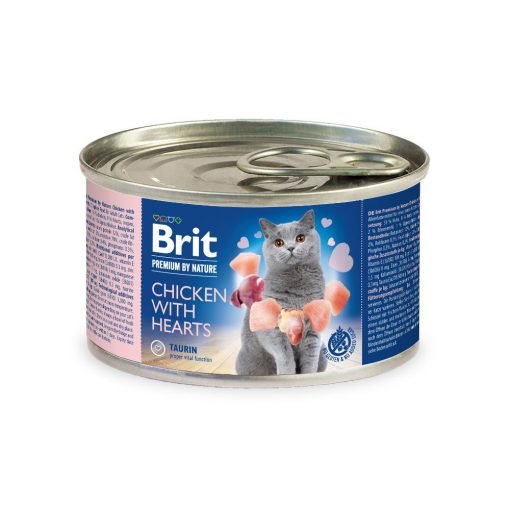 hrana umeda pisici Brit Premium By Nature Cat Chicken with Beef