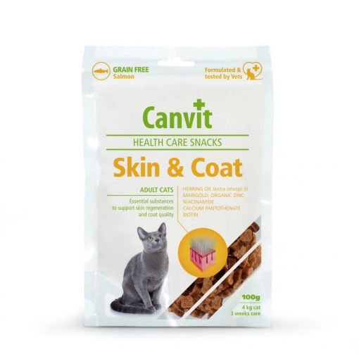 canvit healthe care skin and coat pentru pisici