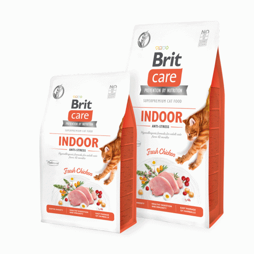 Hrana uscata pisici Brit Care Cat GF Indoor Anti-Stress