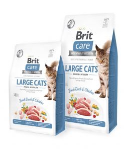 Hrana uscata caini Brit Care Cat GF Large Cats Power and Vitality