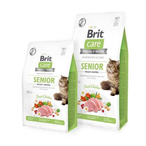 Hrana uscata pisici Brit Care Cat GF Senior Weight Control