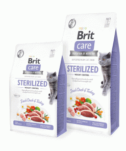 Hrana uscata pisici sterilizate Brit Care Cat GF Sterilized Weight Control