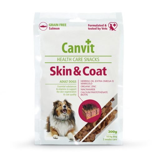 Recompense caini Canvit Health Care Snack Skin and Coat