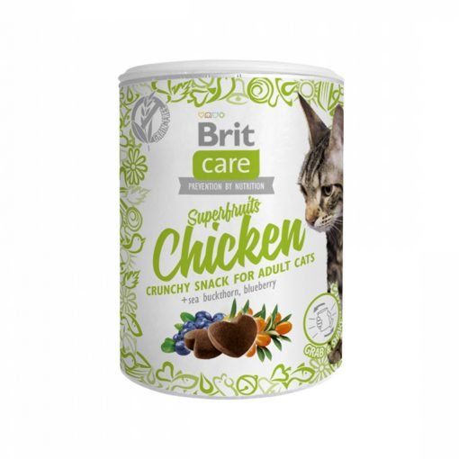 Recompense Pisici Brit Care Cat Snack Superfruits Chicken