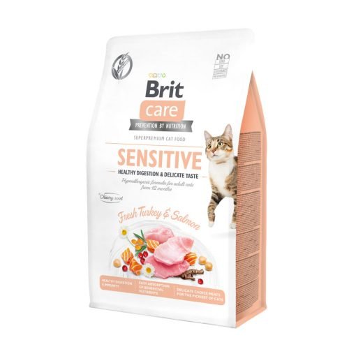 Brit Care GF Sensitive Healthy Digestion and Delicate Taste hrana pisici