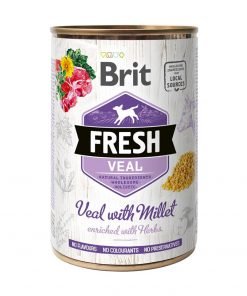 Brit Fresh Veal with Millet 400 gr