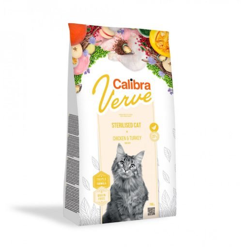 Calibra Cat Verve GF Sterilised Chicken and Turkey pentru pisici setrilizate