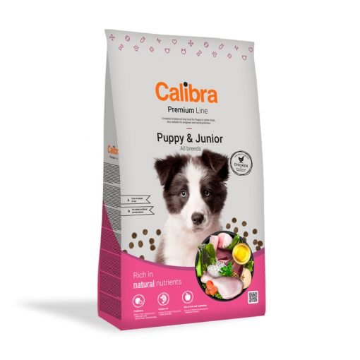 Calibra Premium Line Puppy and Junior Hrana Caini