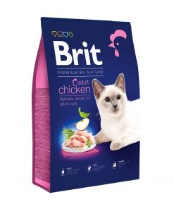 hrana uscata brit premium pentru pisici cu pui