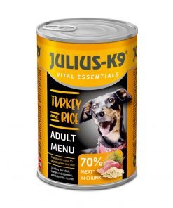 hrana umeda canini Julius k 9 curcan si orez