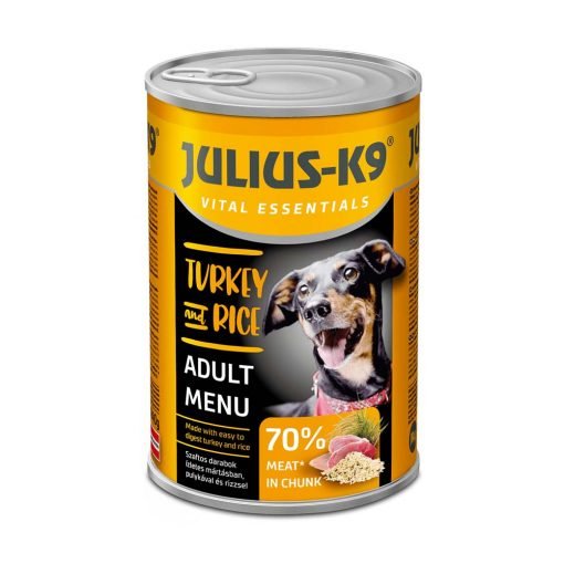 hrana umeda canini Julius k 9 curcan si orez