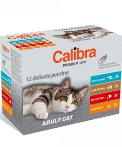 hrana umeda pisici Calibra pentru pisici adulte