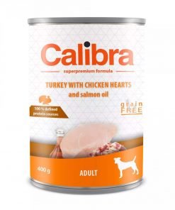 hrana umeda caini calibra turkey chicken with hearts curcan si inimi pui